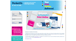 Desktop Screenshot of print.penkeths.com